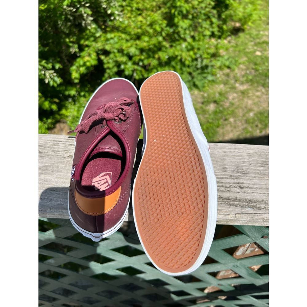 Vans Womans Comfycush Era Sneakers Sz 10 Burgundy - Picture 4 of 8